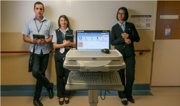 Calvary Health Care Nusing Staff using Vitro EMR